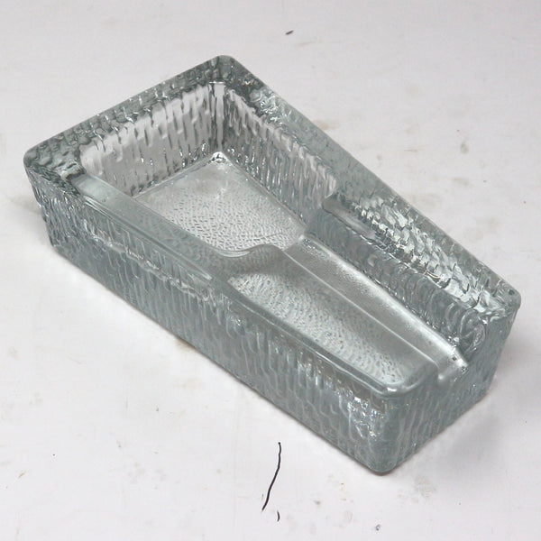 Blenko Coffin Cigar Ashtray