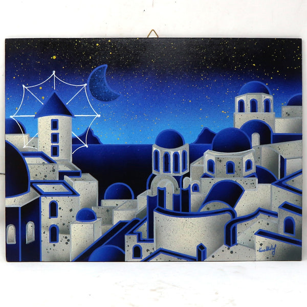 “Santorini Blue” by Kino Mistral