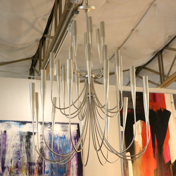 Visual Comfort Large Acadia Chandelier "As Is" (2-Available)