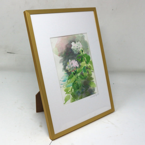 Framed Watercolor Original Art by Kumi Shimizu