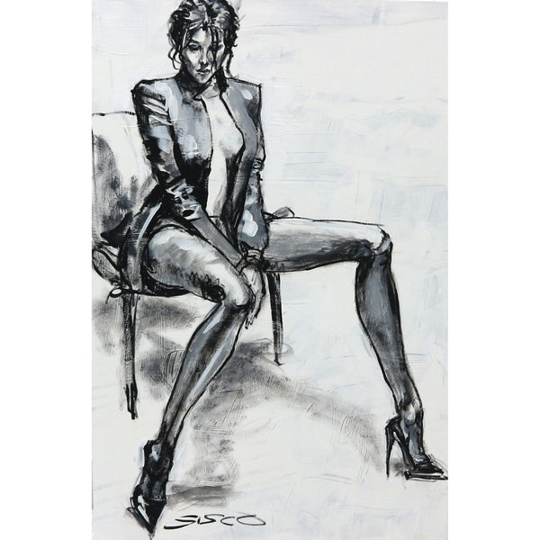 “Contemplation” by Kirk Sisco Acrylic on Canvas