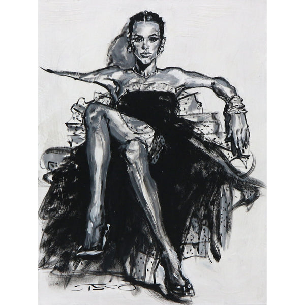 “Excuse Me” by Kirk Sisco Acrylic on Canvas