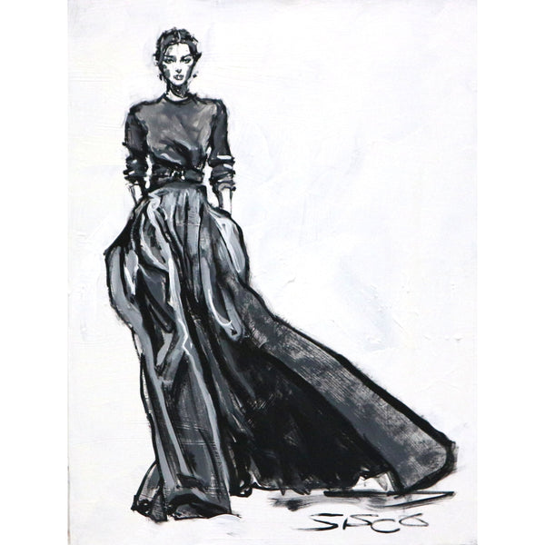 “Noirism” by Kirk Sisco Acrylic on Canvas