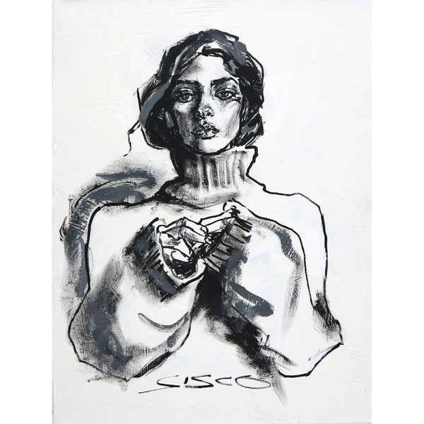 “Betting Against the House” by Kirk Sisco Acrylic on Canvas