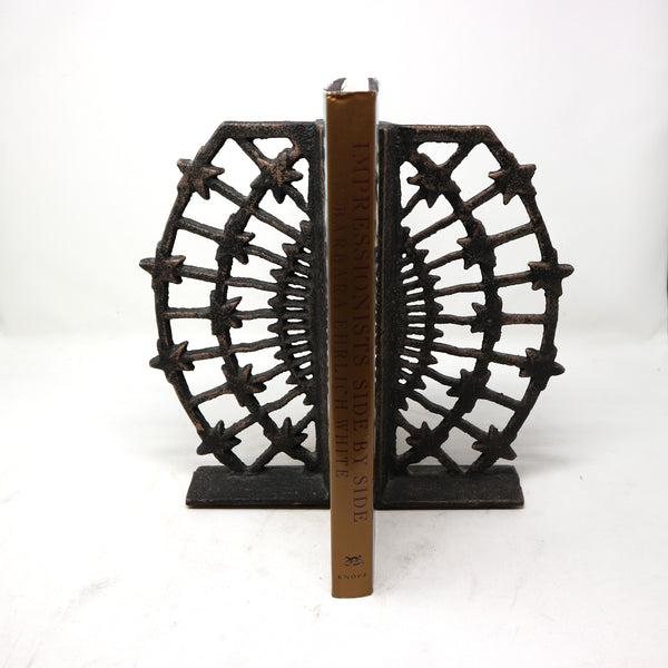 Pair of Cast Iron Bookends