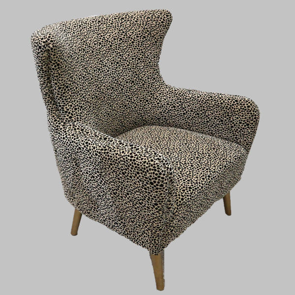 Cheetah Print Accent Chair