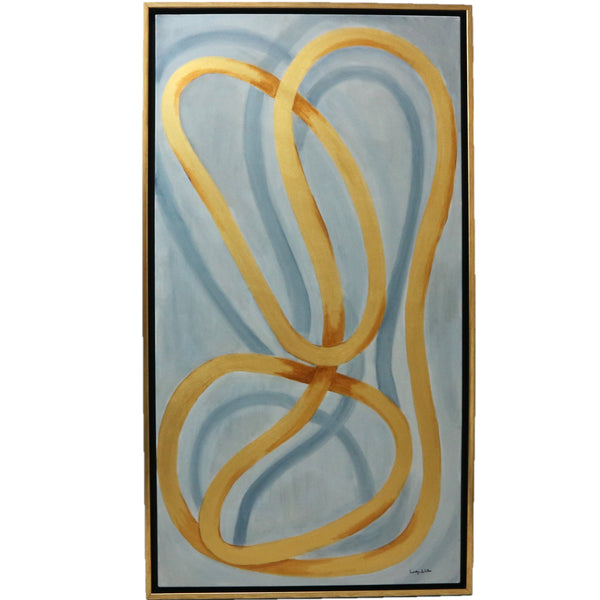 Original Art by Lourdes Antillon Mixed Media Framed (2-Available)