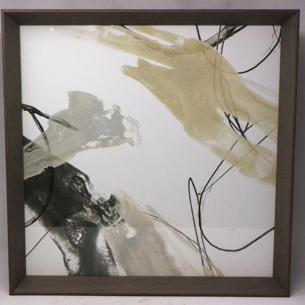 Set of 3 “Netural Momentum I,II,III” by J. Goldberger Framed Print