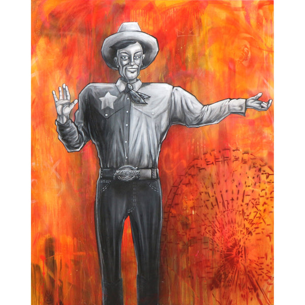 “Big Tex” Acrylic on Canvas