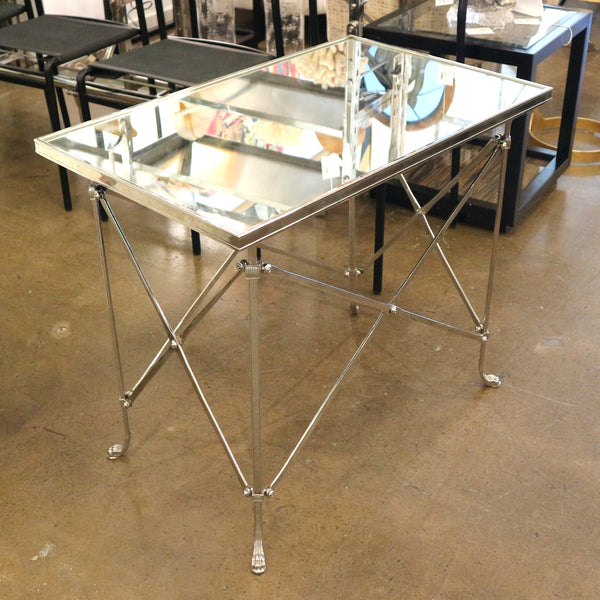 Global Views Rectangular Directoire Side Table