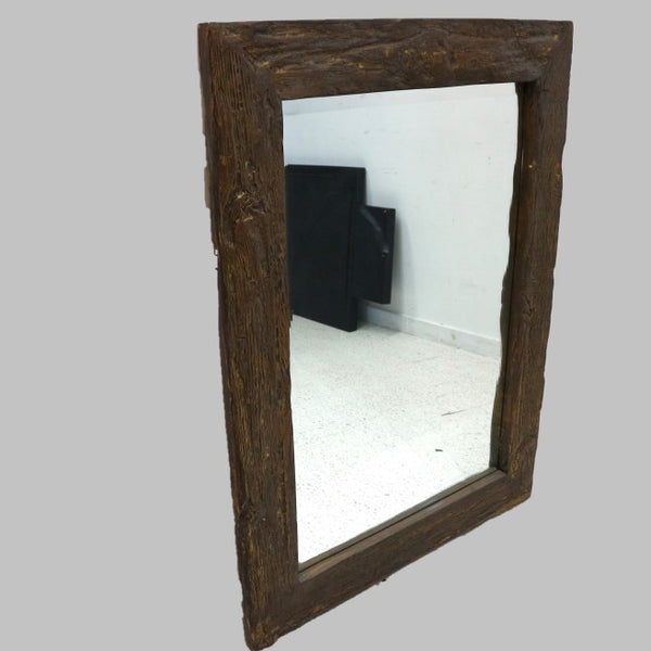 Global Views Wood Grain Mirror