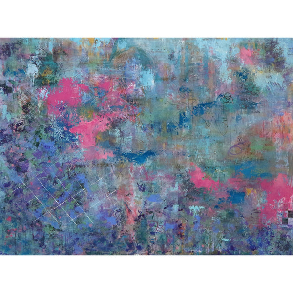 “First Blush” by Lisa Wommack Acrylic on Canvas
