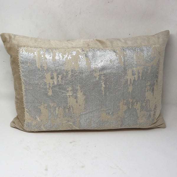Michael Aram Metallic Lace Lumbar Pillow