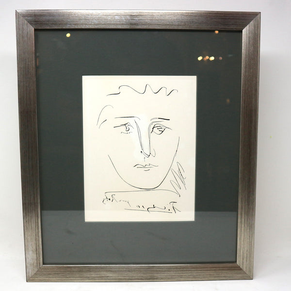 “Pour Roby” by Picasso Repro Print