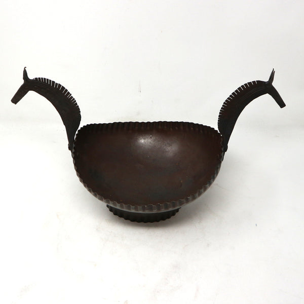 Ms. Cortez Folk Art Viking Bowl