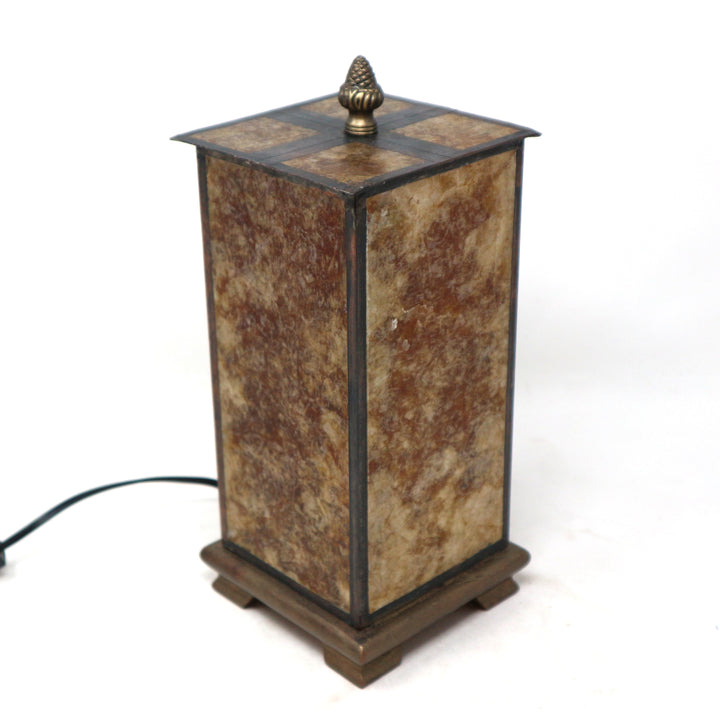 Amber Mica Table Lamp – Dulce Interior Consignment Showplace