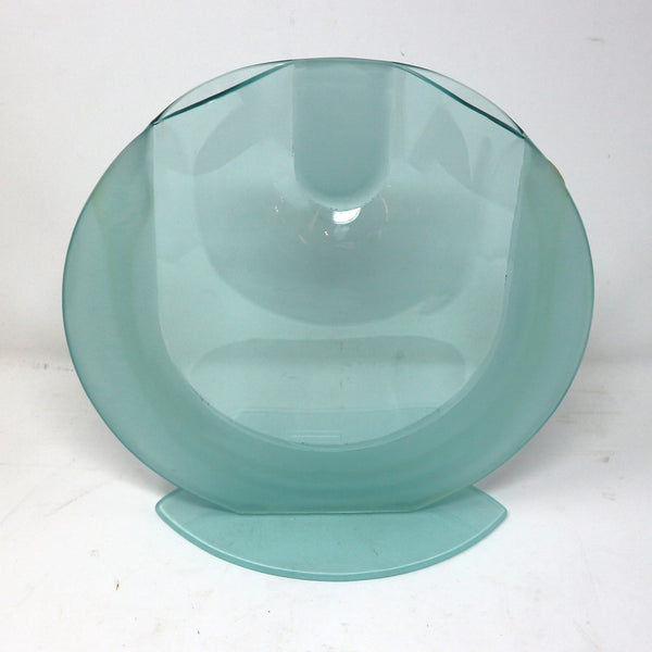 Cressida Frosted Pinched Glass Vase