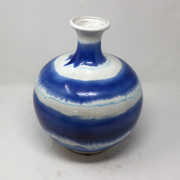 Blue & White Ceramic Vase