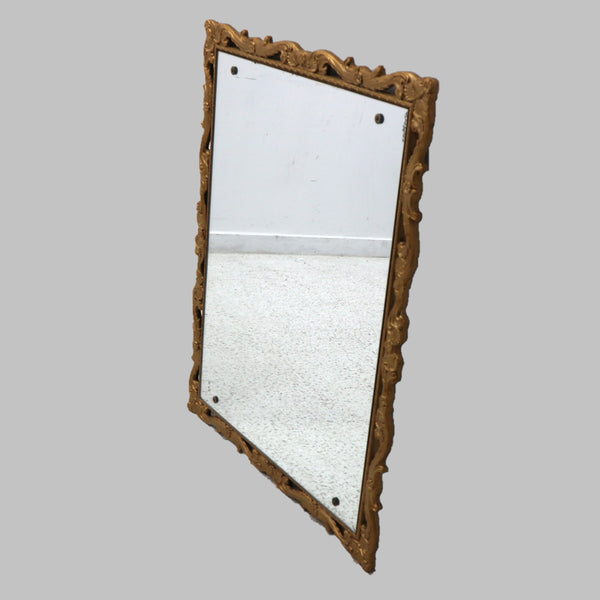 Vintage Gold Framed Mirror