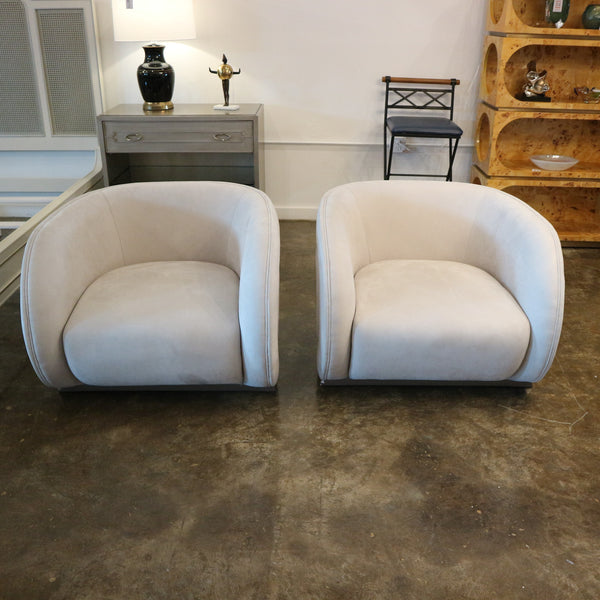 Pair of Alchymia Estella Accent Chairs