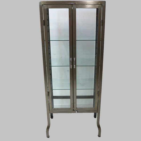 August Haven Penelope Metal/Glass Cabinet