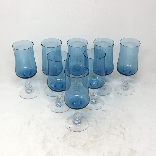 Set of 8 Fostoria Water Goblets