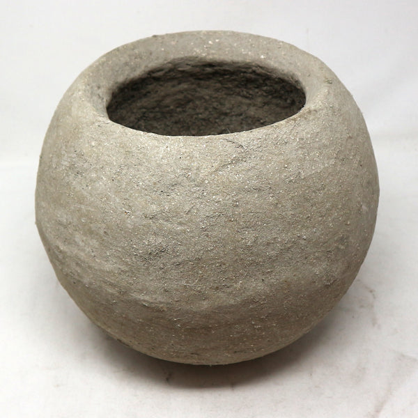 Round Cement Pot