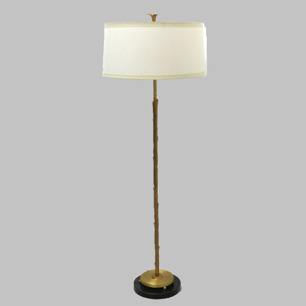 Global Views Brass Floor Lamp