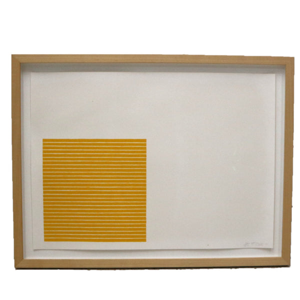 “Palmito Ranch” By Frank Stella Framed Screen Print 99/100