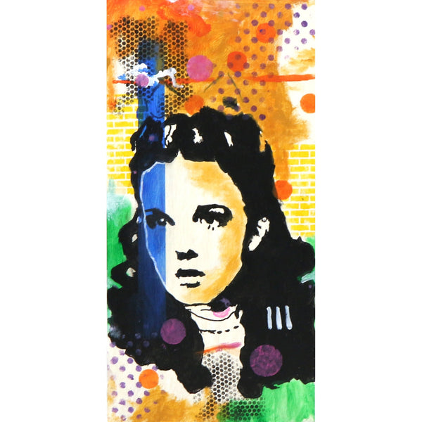 “Dorothy” by Patrick Lewis Mixed Media on Board