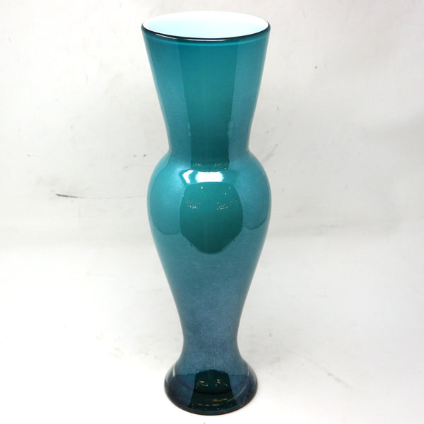 Ombre Teal Vase