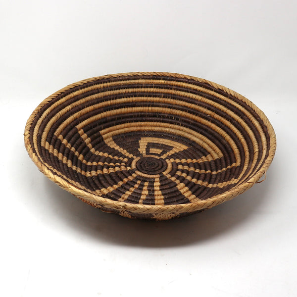 “Man in the Maze” Southwestern Woven Basket