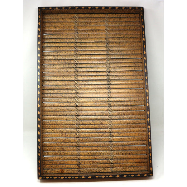 Slatted Bamboo Tray