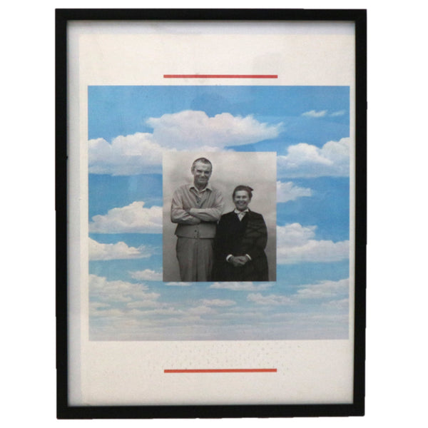 Framed Photo of Charles & Ray Eames