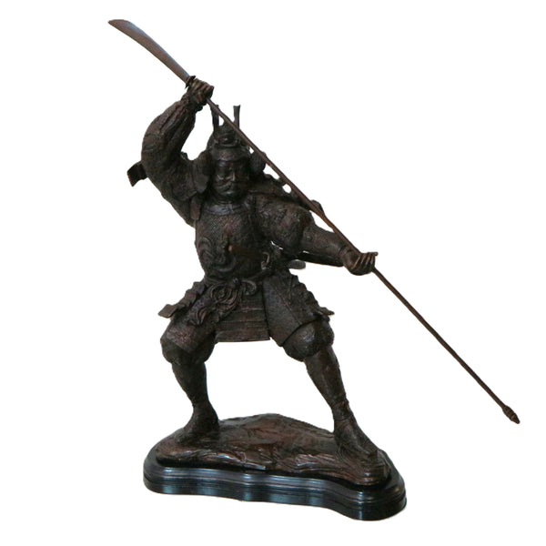 Bronze Samurai Warrior Mei Ji Era (2-available)