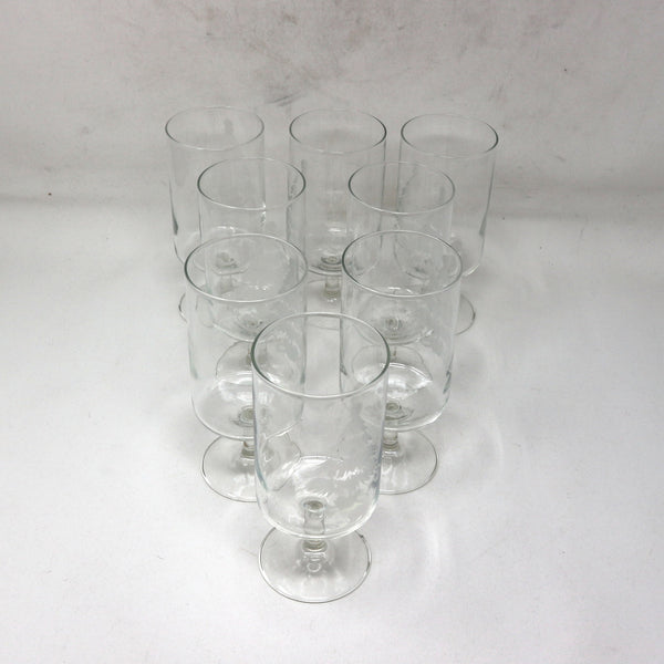 8 Signed Neiman Marcus Christmas Goblets