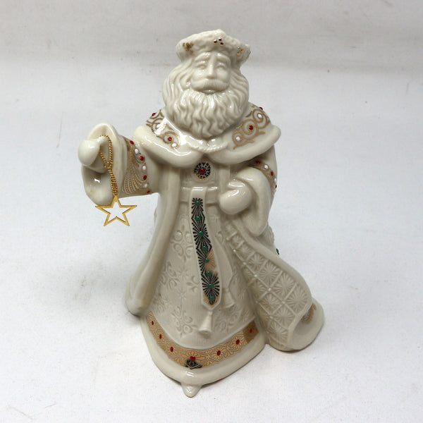 Lenox Jewels Collection Victorian Santa Figurine