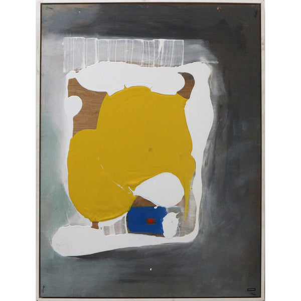 Framed “Untitled” by Roberto Roberto Mixed Media on Board