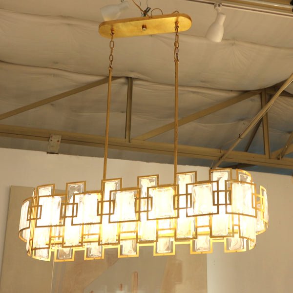 Everly Quinn 6 Light Gold Chandelier