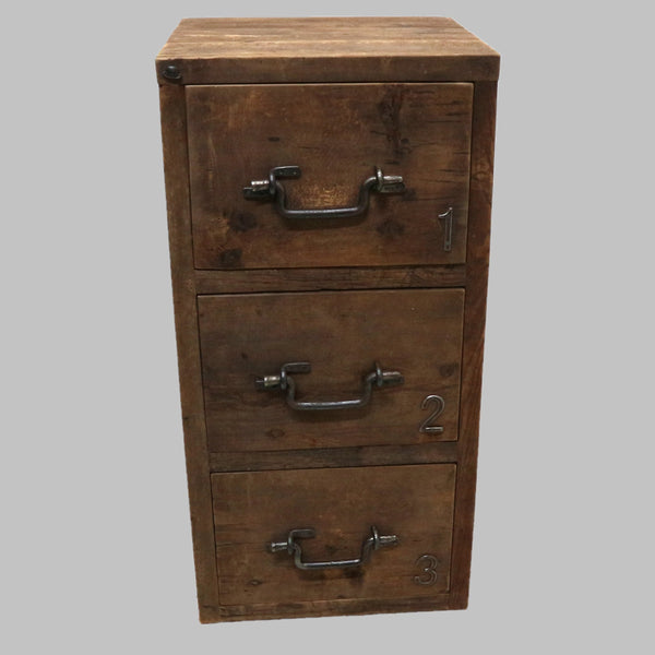 Timothy Oulton 3-Drawer Filing Cabinet