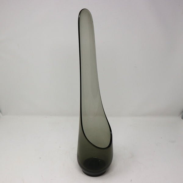 Viking Smoke Glass Candle Holder -Italy