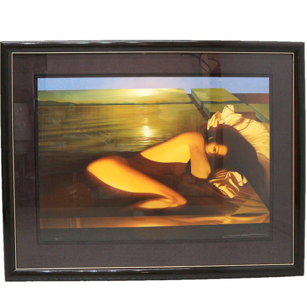 “Spellbound” by Frank Licsko Framed Original Lithograph 94/175