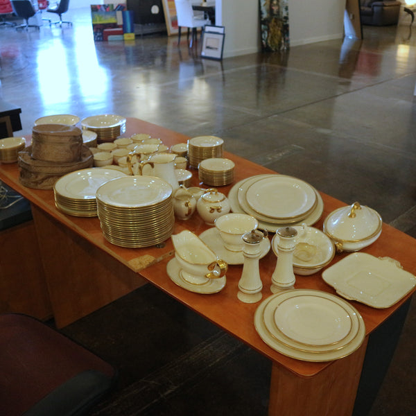 Lenox Vondel China Service for 8 +Servers =111 Total Pieces