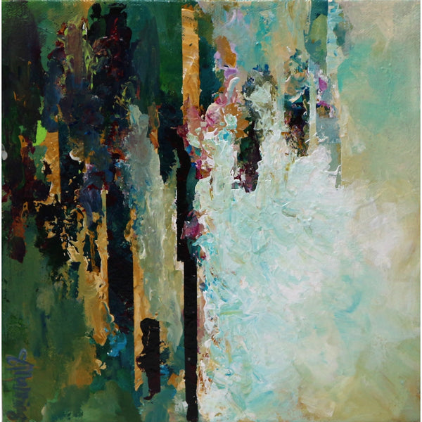 “Botanical” by Sarah Manning Acrylic on Canvas
