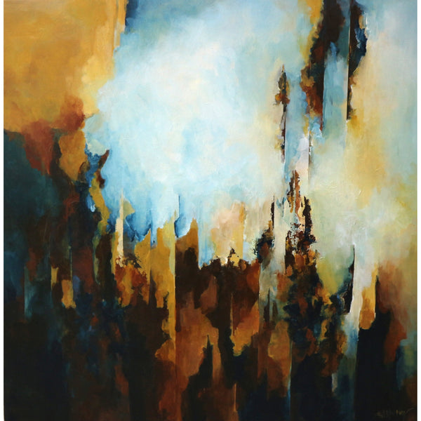 “Let the Dust Settle” by Sarah Manning Acrylic on Canvas
