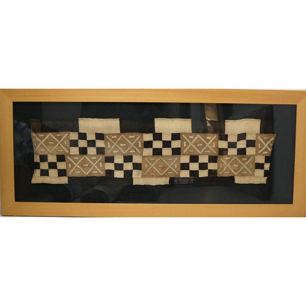 Framed Kuba Cloth