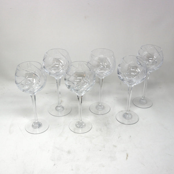 Set of 6 Olympus Wine Hock Glasses