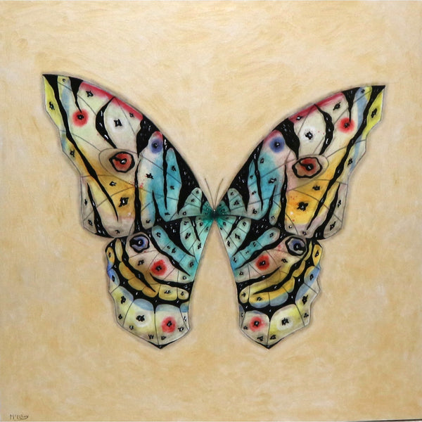 “Golden Butterfly” by Steve McElroy Oil on Canvas