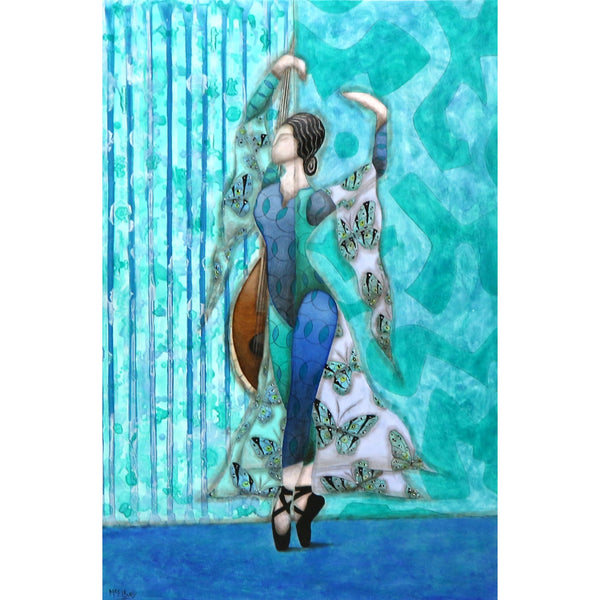 “Take Center Stage” by Steve McElroy Oil on Canvas