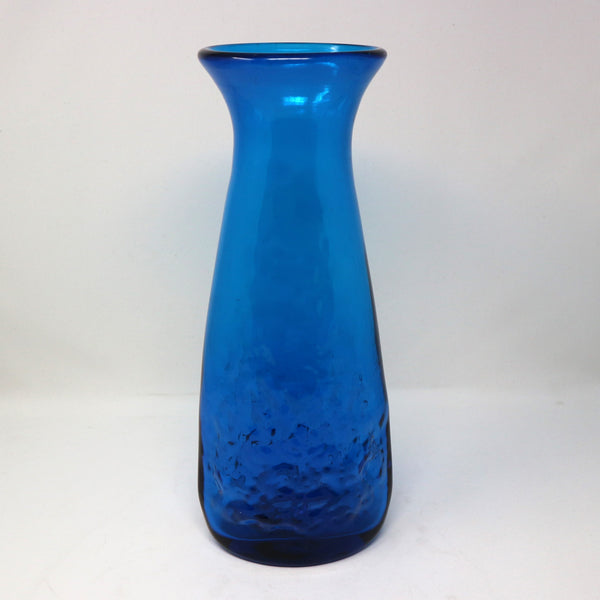 Blenko Floor Vase Turquoise Blue